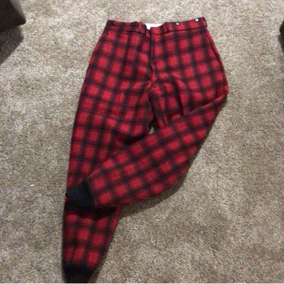 Woolrich Pants Vintage Woolrich Wool Buffalo Plaid Hunting Pants